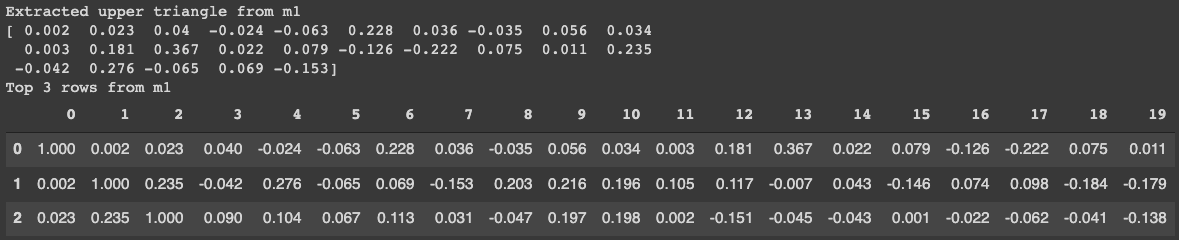 How To Measure Similarity Between Two Correlation Matrices